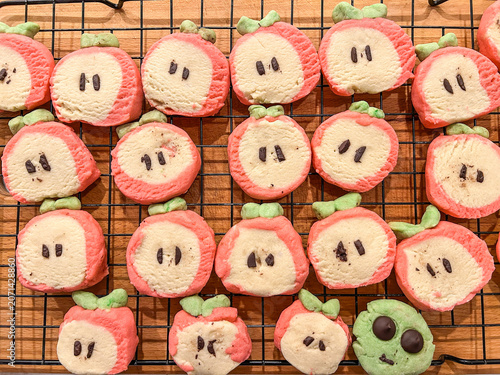 Apple and Alien Cookies