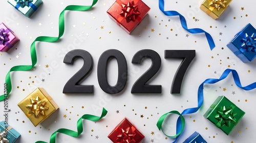 Celebrate the arrival of the new year Celebrating 2027 with festive gifts 2027