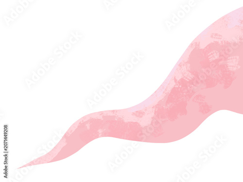 illustration of pink clouds
