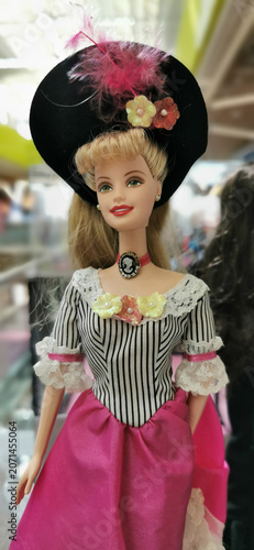 Dolls dressed and looking like celebrities in movies