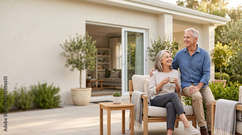 Fototapeta premium Simplified Home Lifestyle for Retirement Living