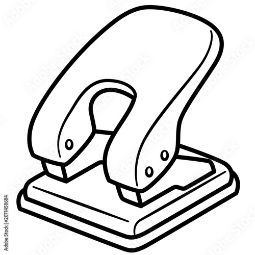 Cuadro en lienzo Hole Puncher Office Tool