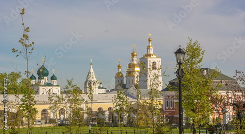 View of the Cathedral Square of the ancient Russian city of Arzamas