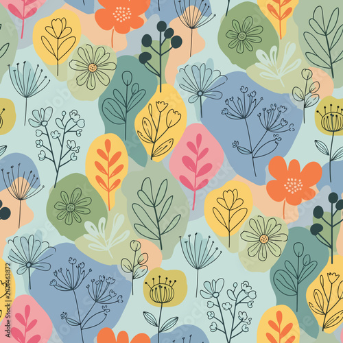 фотографія Dreamy petals flourishing with charm among artistic leaves and sunshine