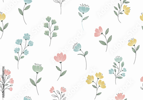 Joyful petals unfolding beautifully within a dreamy botanical wonderland scene