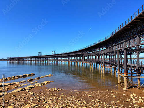 Muelle de Rio Tinto, Huelva, Andalucía, España, Europa