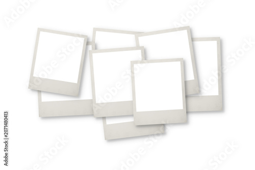 Photo card album collage mockup for displaying your photos