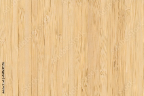 Fotografía Alabaster beige bamboo wood texture vertical grain plank surface background