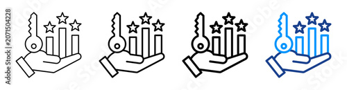 Foto Key Features Multiple Outline Collection Set