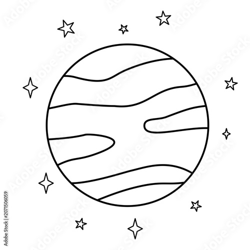 Line Planet Stars