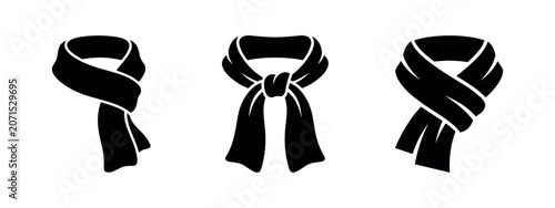 Canvastavla Scarf icons