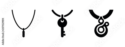 Foto Necklace icons