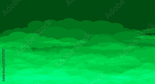 Foto Abstract green cloud background featuring layered toxic emerald smoke effects and misty poisonous toxic vapor