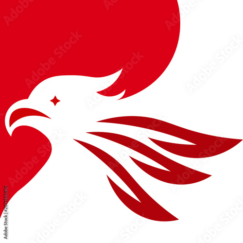 Garuda Silhouette Corner Frame