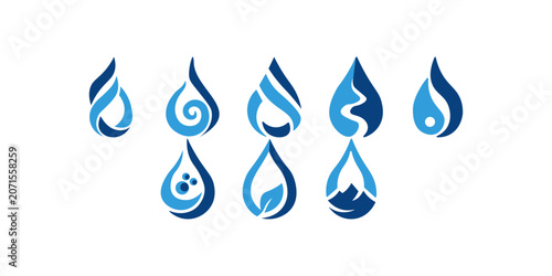 Water Drop Logo