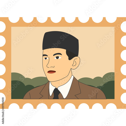 Postage Stamp Indonesia