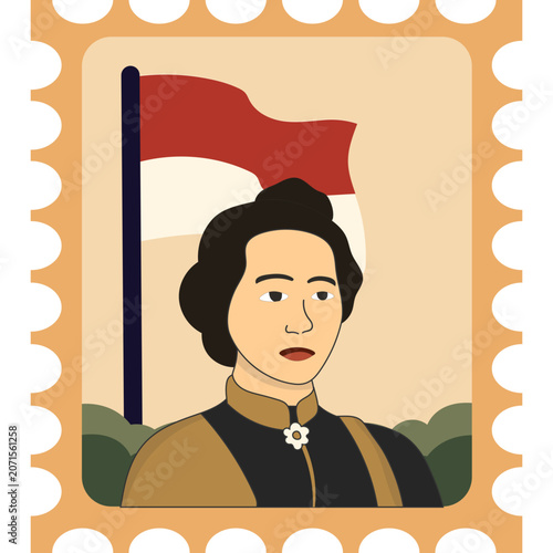 Postage Stamp Indonesia
