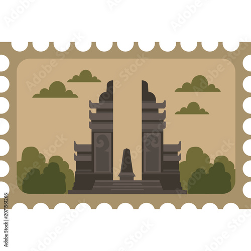 Postage Stamp Indonesia