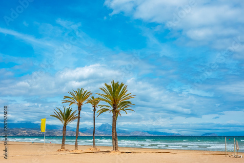 San Juan beach. Alicante, Spain