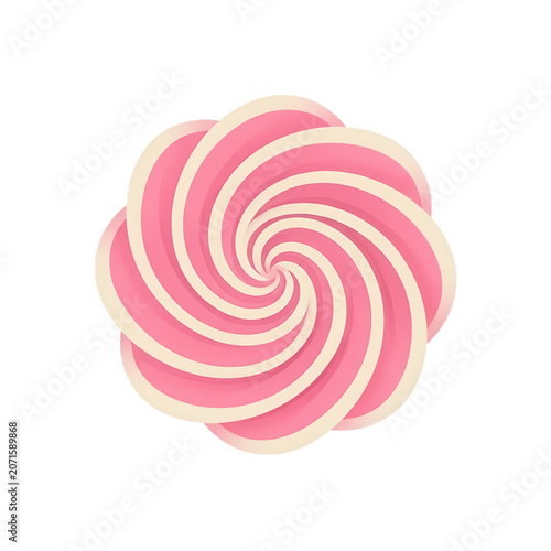 Pink Swirl Lollipop Transparent Background