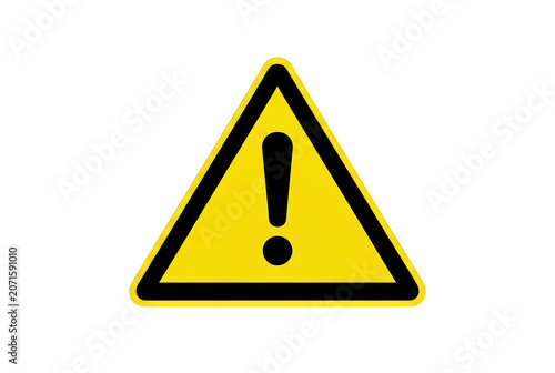 Yellow Warning Triangle Exclamation Mark Transparent Background