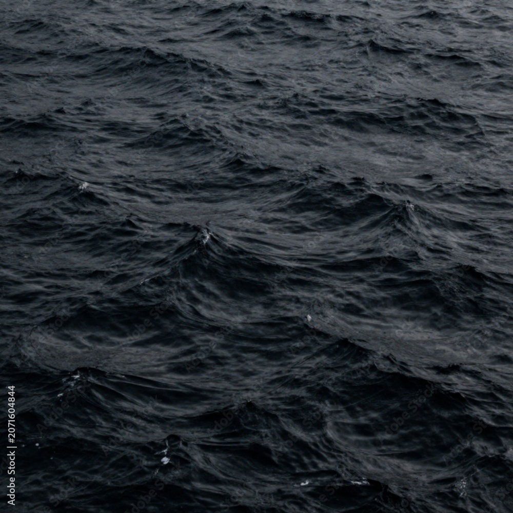 Obraz premium Ultra-Realistic Dark Stormy Ocean Water Texture Background