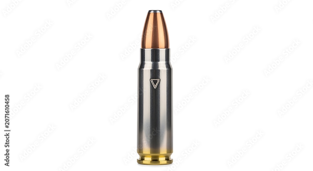Naklejka premium bullets on white