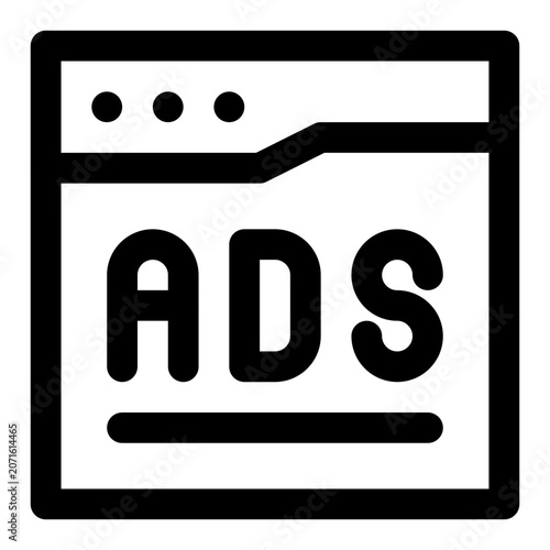 Online Ads Browser Page Icon