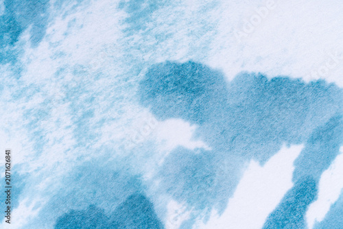 Aqua watercolor backdrop for medical and technology presentation