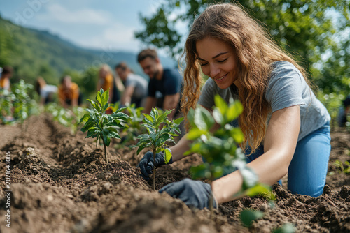 Together in Nature: Volunteers Building a Greener Future