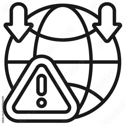Global Crisis Icon