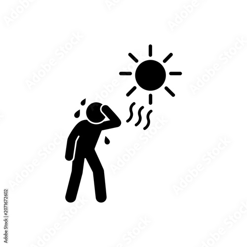 Foto Extreme Heat Global Warming icon