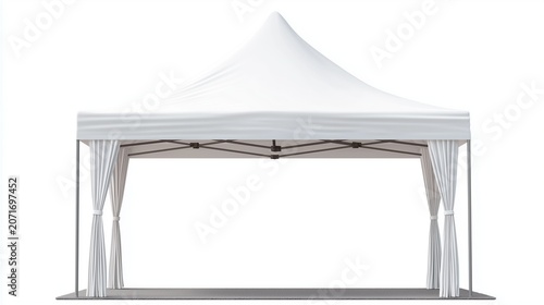Isolated pop canopy tent, portable outdoor event shelter