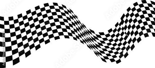 racing, flag, checkered, speed, finish, competition, sport, race, motion, wave, distortion, pattern, black, white, design, symbol, icon, texture, background, dynamic, flow, curve, square