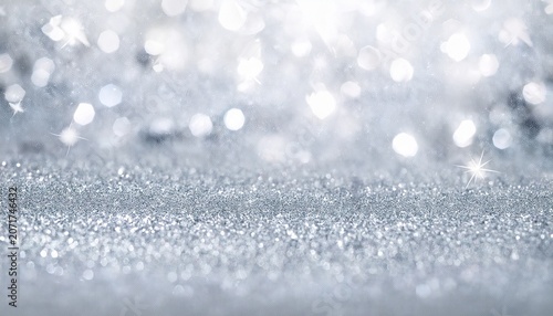 Silver White Christmas Wedding Anniversary Snow Background Or Birthday Diamond Jewelry Bling Shiny Glam Glitter