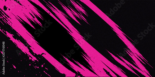 Obraz na płótnie Car sticker wrap banner abstract sporty lines pink blue greenish grunge color combination brush storm thunder modern pattern racing motorsport