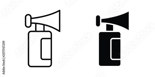 Vászonkép Air horn icon for graphic design projects and web designs