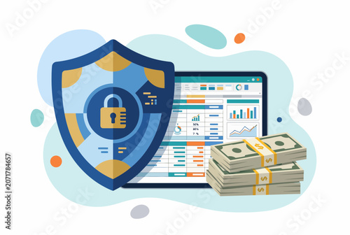 Secure Online Banking and Financial Data Protection Shield