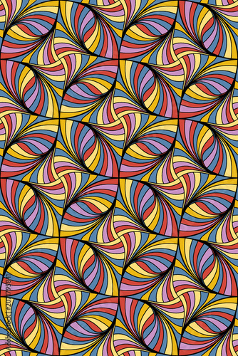 Принти на полотні geometrical solid block, modern textile illustrations, design, arrangement with