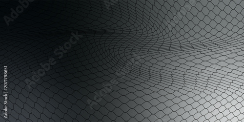 Mesh texture for fishing nets. Seamless pattern for sportswear or soccer goal