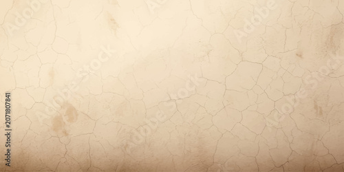 Tableau sur toile A textured close-up reveals the subtle beauty of a cracked, aged plaster wall, its warm, earthy tones hinting at stories of time and history