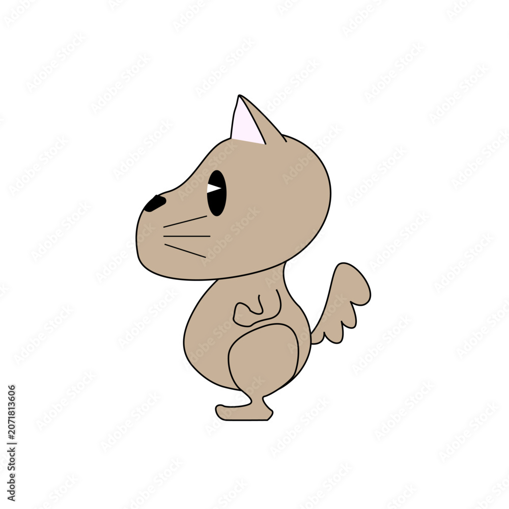 Obraz premium 干支の戌（イヌ）のカラーイラスト｜odiac Dog Color Illustration