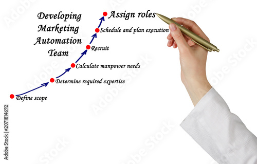Presenting Developing  Marketing Automation Team