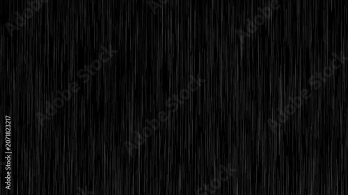 heavy rain looping over black background.Rainy Weather.Heavy rain and weather storm in raining season.Abstract vector background.seamlessly looped rain animation.
