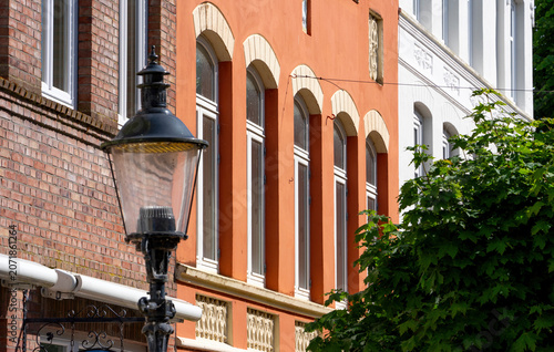Historisches Friedrichstadt (Nordfriesland), Schleswig-Holstein. Stadtszenerie