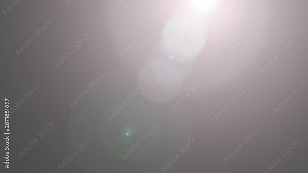 Fototapeta premium overlay effect. lens flare on transparent background