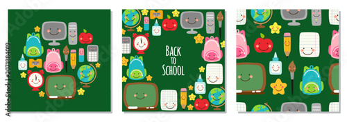 Educational Classroom Poster and Pattern Bundle