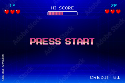 Foto PRESS START