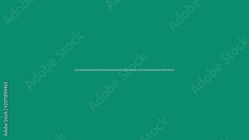 Minimalist loading bar animation on green screen  background, for digital interface, progress 4k video.