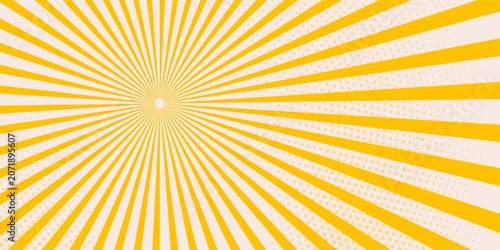 Photos Sun Rise Radial Retro Groovy Pattern